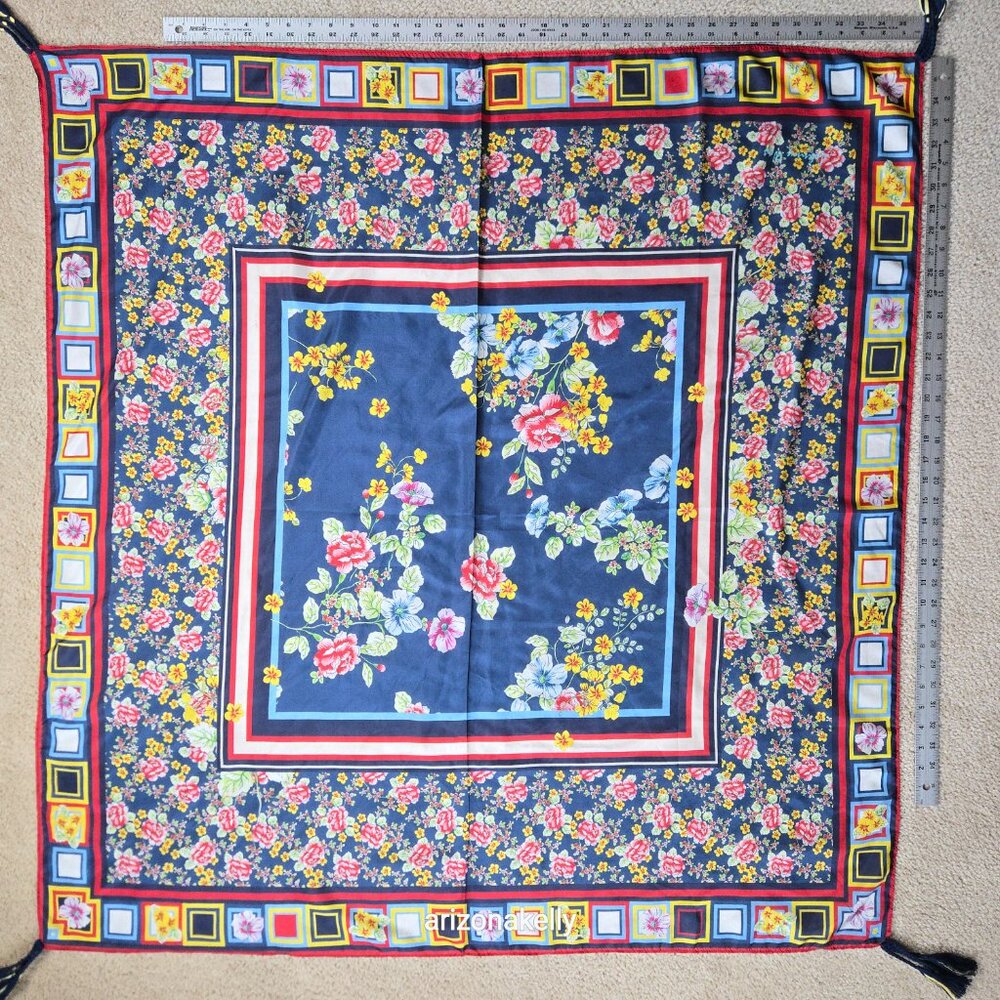 Johnny Was Silk Scarf #12